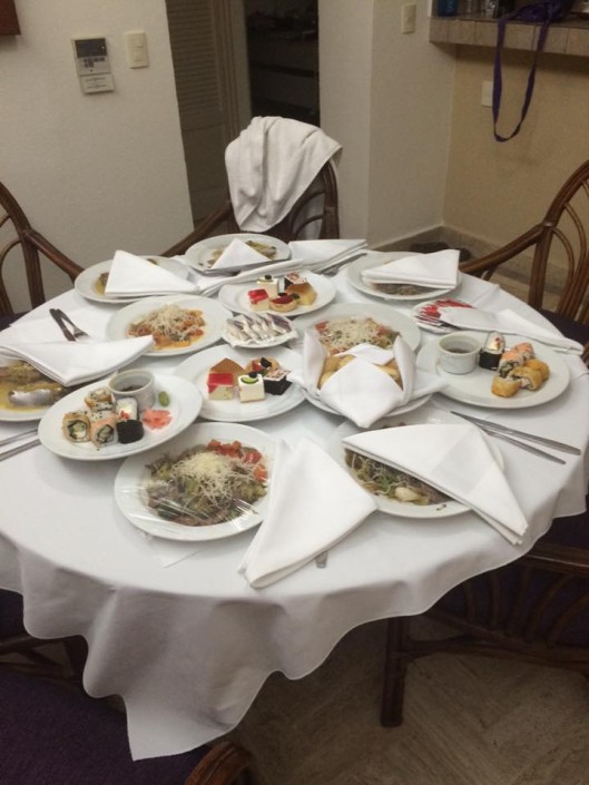 Spirit retreat 2016 Puerto Vallarta room service Spirit retreat 2016 Puerto Vallarta room service